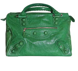 Sanguine Midday Bag, Leather, Green, 213506-497717, 2*